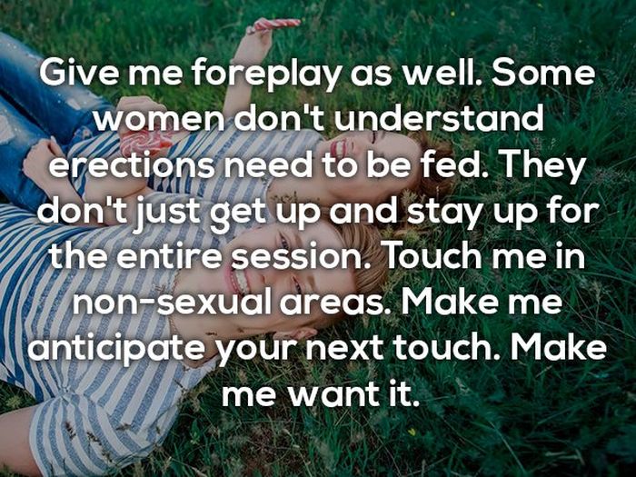 Guys Share All The Things They Want Women To Do More In Bed (17 pics)