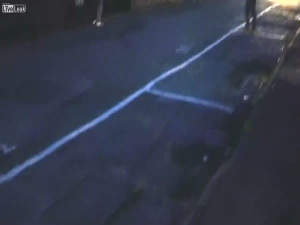 Invisible Rope Prank Causes Car Crash