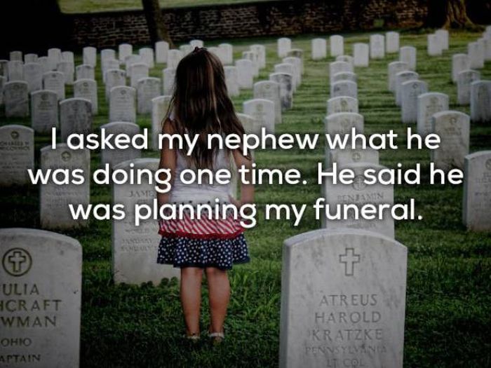 Kids Can Say Things That Will Freak You Out Forever (24 pics)