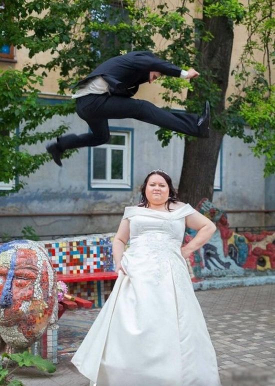 Crazy Russian Wedding Photos (32 pics)