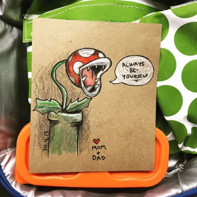 Lunchbox Doodles For Kindergarten Kid (10 pics)