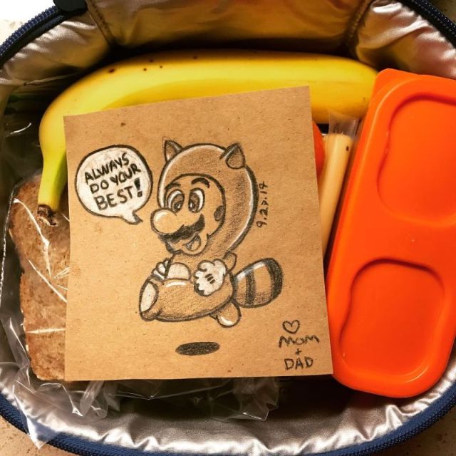 Lunchbox Doodles For Kindergarten Kid (10 pics)