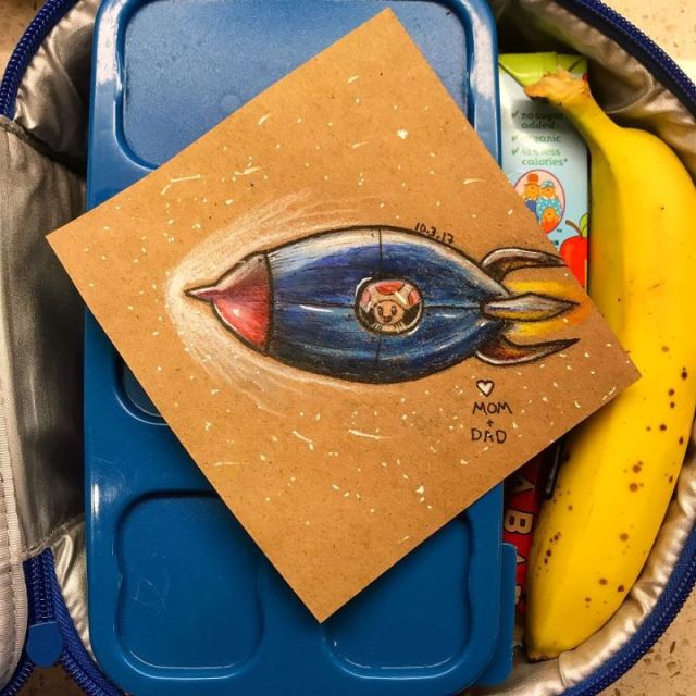 Lunchbox Doodles For Kindergarten Kid (10 pics)