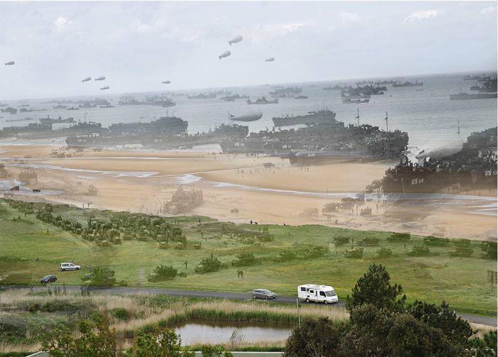 Amazing Then & Now Images of WWII by Adam Surrey (30 pics)