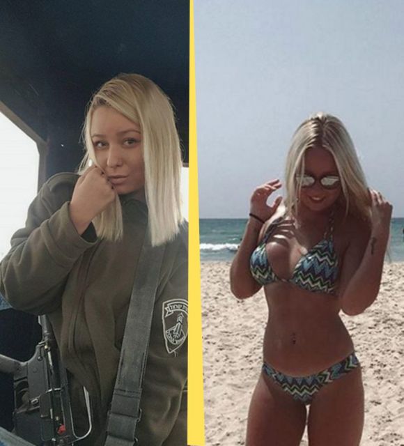 Hot Israeli Army Girls In Uniform And Bikini (20 pics)