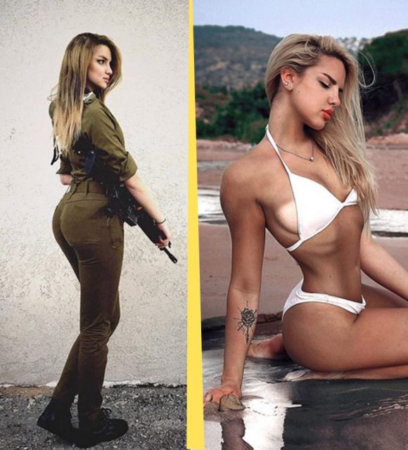 hot israeli women in uniform