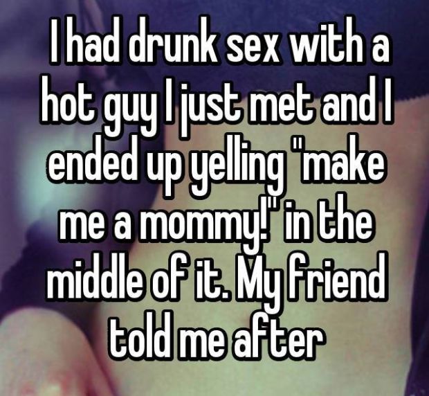 Women Share The Most Embarrassing Things They Did While Drunk (13 pics)