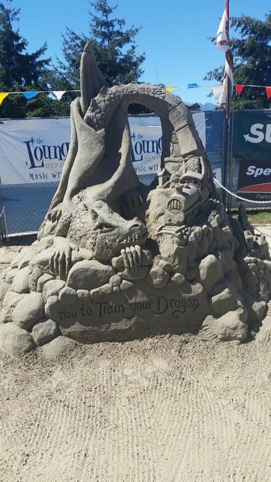 Amazing Sand Sculptures (23 pics)