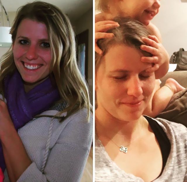 Parents Are Sharing Photos Of Them Before And After Having Kids (15 pics)