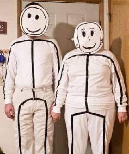 Very Simple But Crappy Halloween Costume Ideas (15 pics)