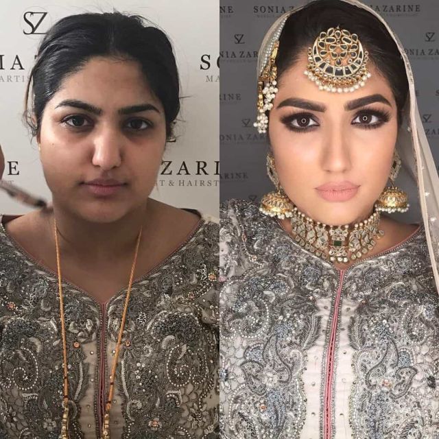 With And Without Makeup (16 pics)