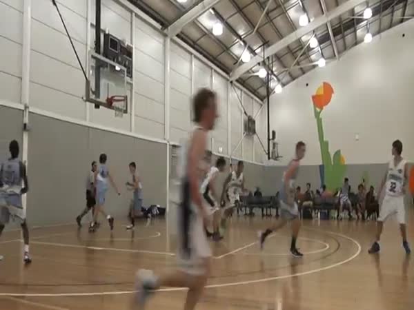 Player Launches A Full Court Shot Thinking There Are 3 Seconds Left