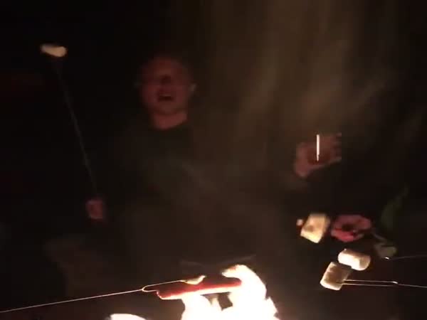 Elon Musk Sings Johnny Cash Around a Campfire