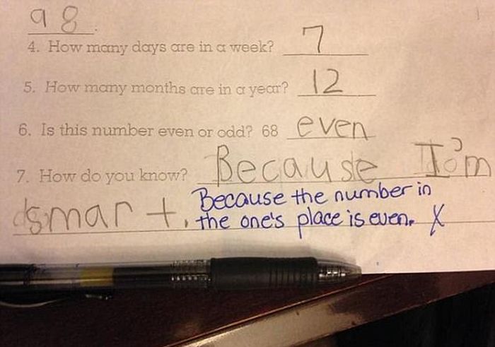 Funny And Brilliant Answers (20 pics)