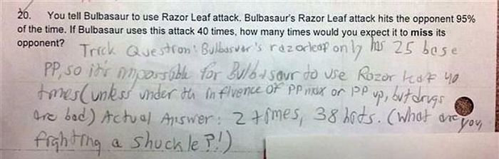 Funny And Brilliant Answers (20 pics)