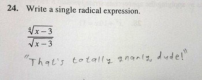 Funny And Brilliant Answers (20 pics)