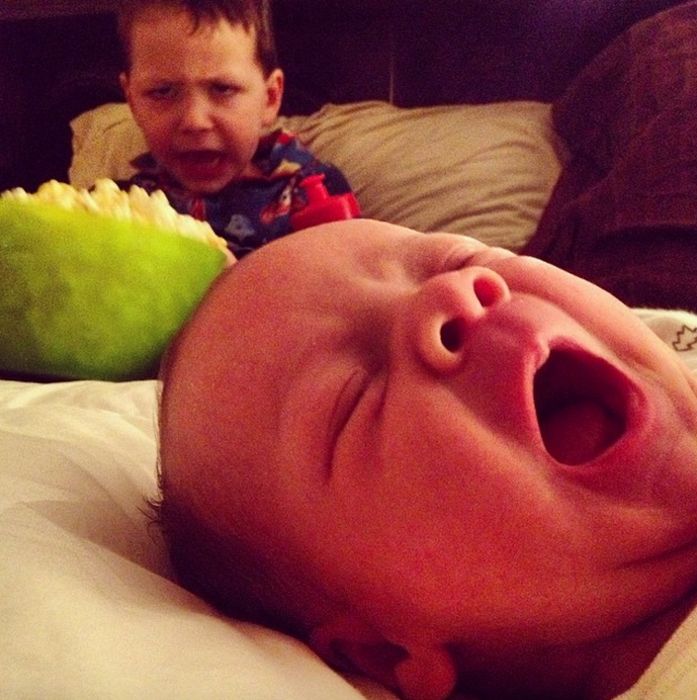Children Are Not Happy With Babies (9 pics)