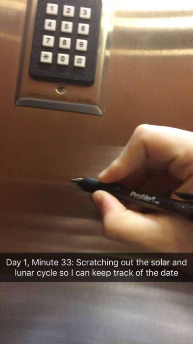 Being Trapped In An Elevator Has Never Been So Intense (12 pics)