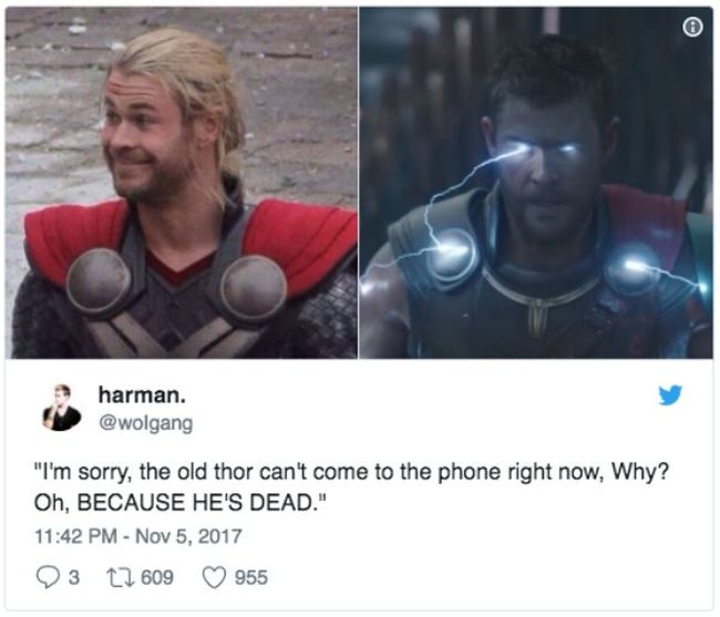 Thor Ragnarok Reactions (22 pics)