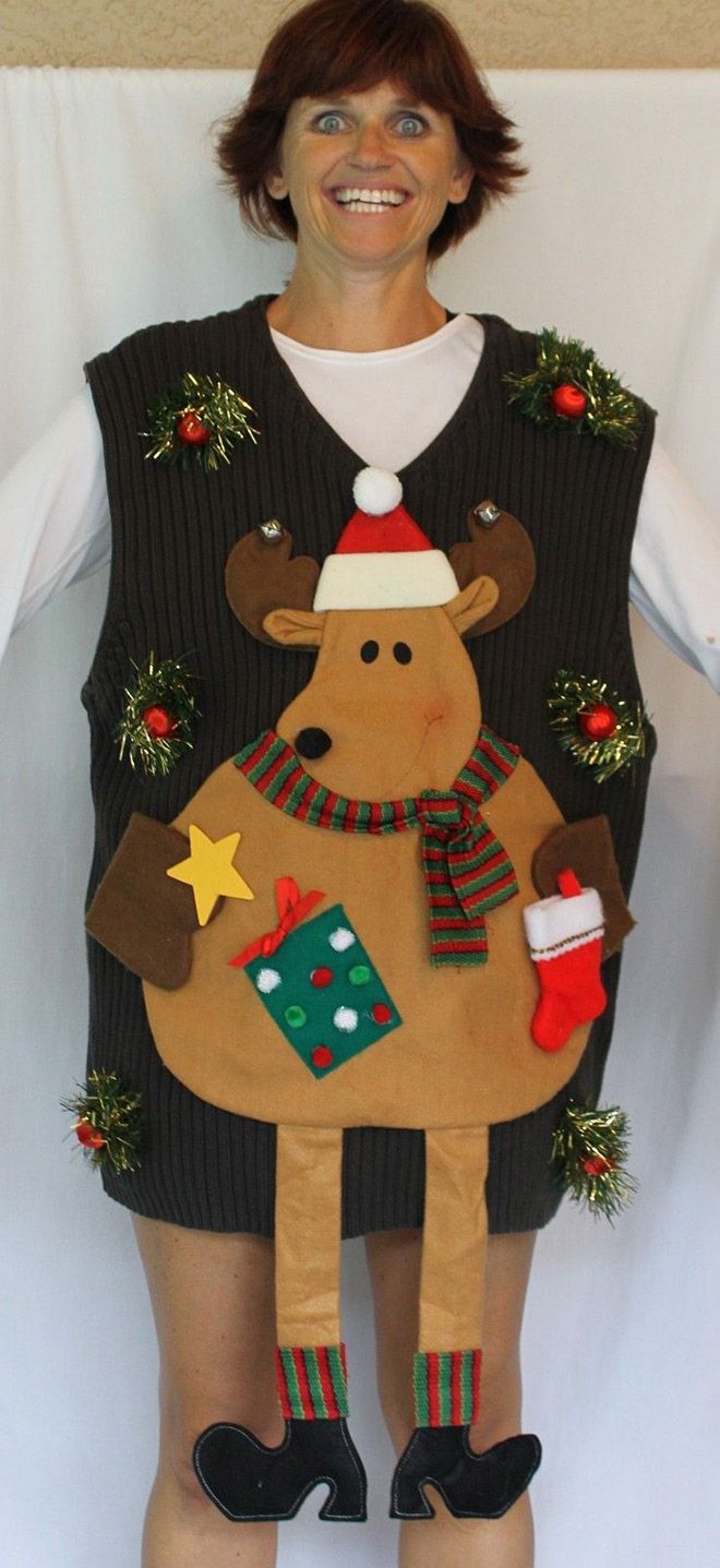 How to Sell A Tacky Christmas Sweaters (15 pics)