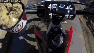 Bad Vs Awesome GIFs on 2 wheels (27 gifs)