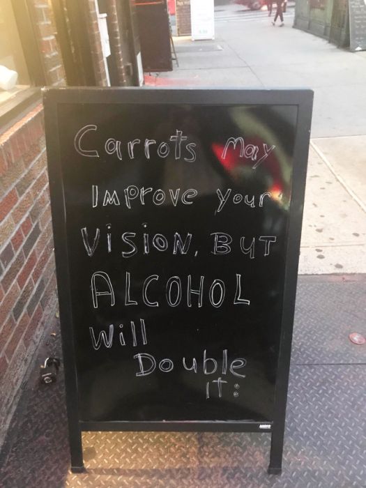 Brilliant Bar and Cafe Chalkboard Signs (15 pics)