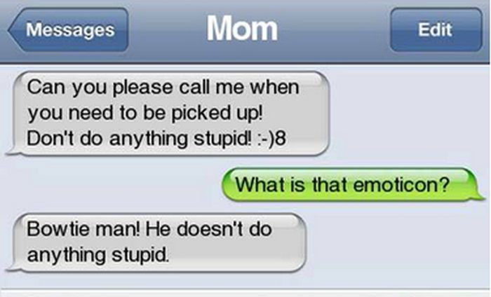 Hilarious Text Responses From Mom (14 pics)