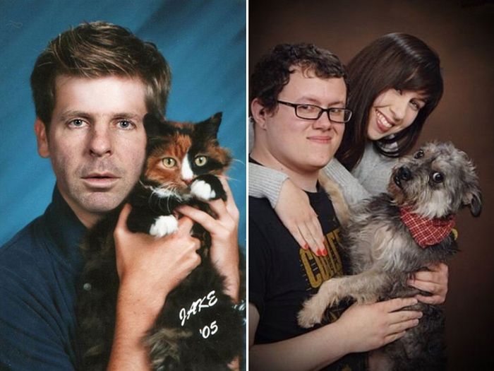 Awkward Glamour Shots With Pets (19 pics)