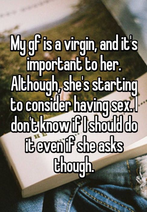 People Tell About Dating A Virgin (11 pics)