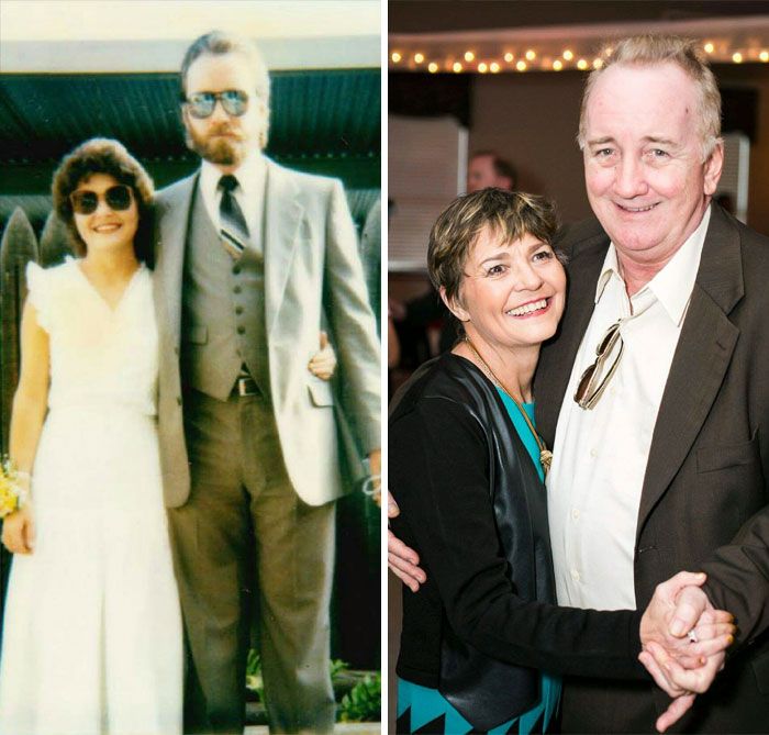 Amazing Then & Now Couple Photos (25 pics)