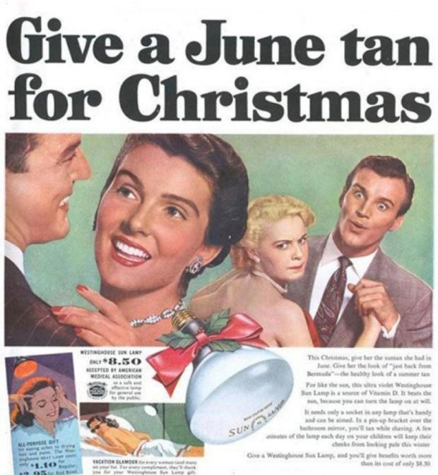 Vintage Christmas Ads That Look Unappropriate Today  (14 pics)