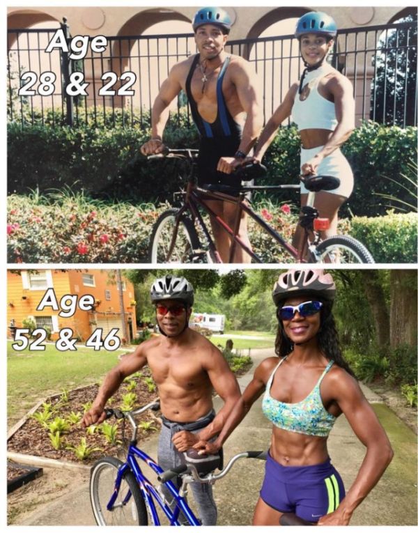 Fitness Mum Looks Great At 46 (3 pics)