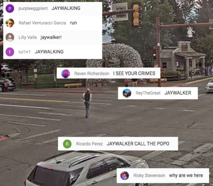 People Love Watching This Live Feed Of Jackson Hole's Town Square (13 pics)