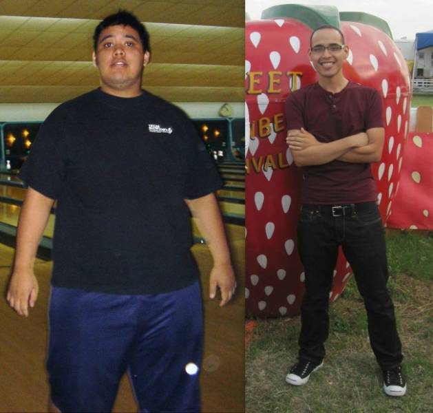 Fat People Before And After They Lost Weight (23 pics)