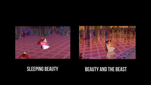 Examples Of Disney’s Cartoonists Being Lazy (19 gifs)