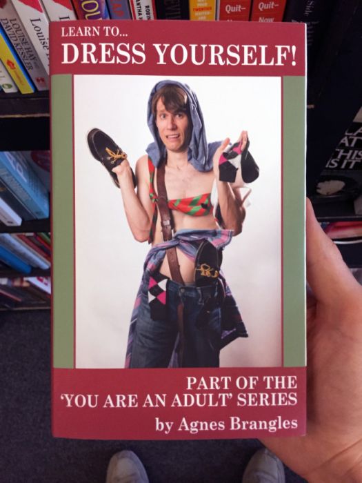 Guy Creates Fake Self-Help Books and Leaves Them at a Local Bookstore (12 pics)