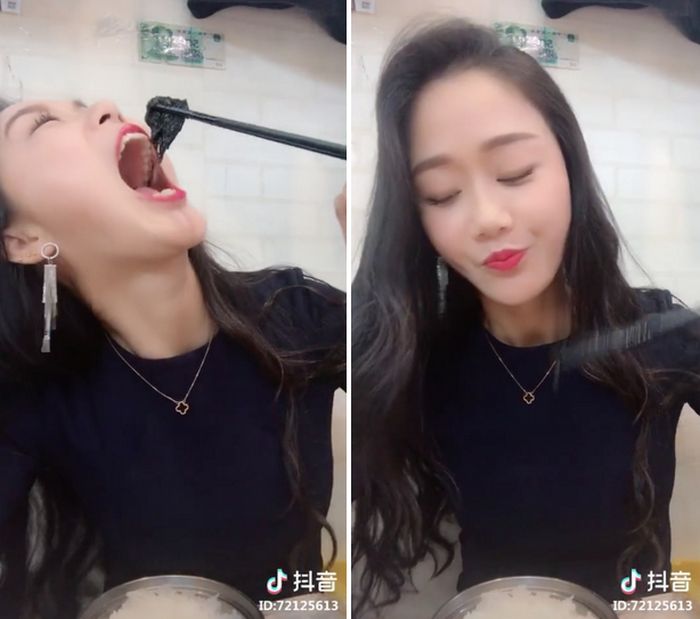 Women In China Are Sharing This "Hack" For How To Eat With Lipstick On (8 pics)