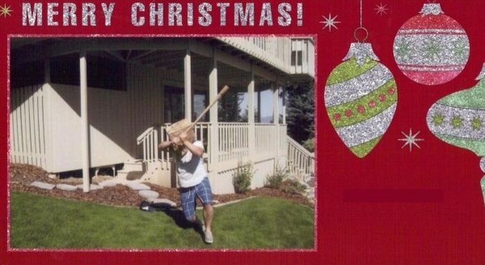 Sad Christmas Greeting Cards (18 pics)