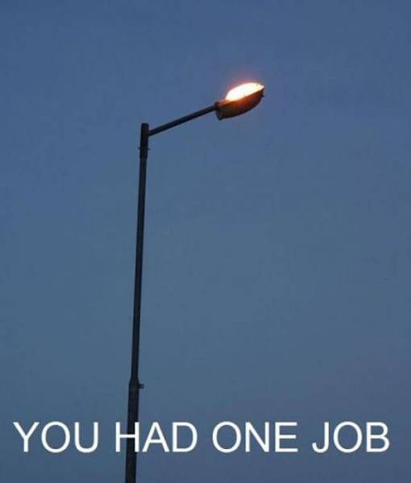 You Had One Job But Failed (55 pics)
