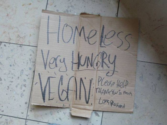 Homeless People Have Sense Of Humor (13 pics)