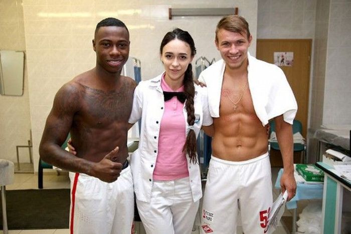 Victoria Gameeva, Physician Of The Russian Soccer Team Spartak (17 pics)