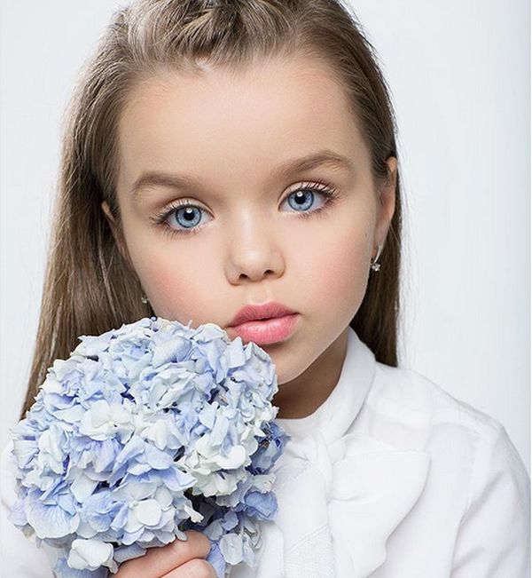 Russian Six Year Old Girl Anastasia Knyazeva Is Called The Most
