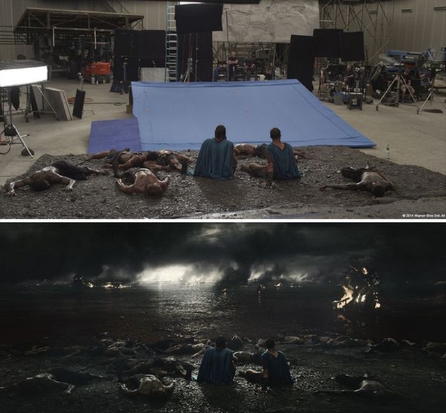 On The Set Of 300 (24 pics)