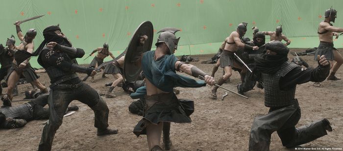 On The Set Of 300 (24 pics)