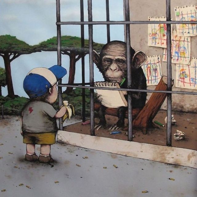 Controversial Illustrations By The French Banksy (29 pics)
