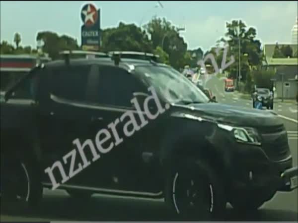 Body Falls From Hearse, Crosses Busy Intersection