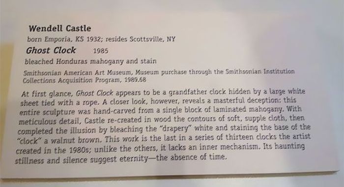 The Riddle of the "Ghost Clock" from the Museum of American Art (5 pics)