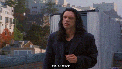 The Best Scenes From The Room (14 gifs)