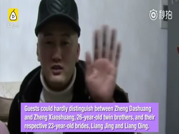 Double Happiness: Twin Sisters Marry Twin Brothers In NE China
