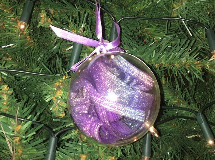 Grandmother Bought Christmas Baubles That Are G-strings (4 pics)